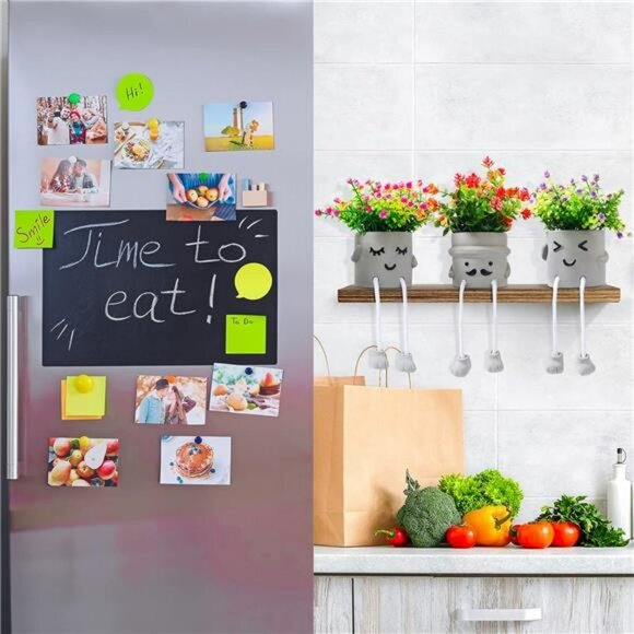 Set of 3 Fake Plants in Pots Artificial Flowers Small Potted Greenery Home Decor - Picture 5 of 7